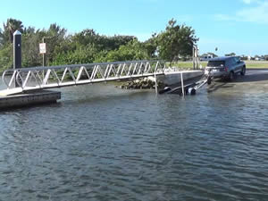 public boat ramp at davis island
